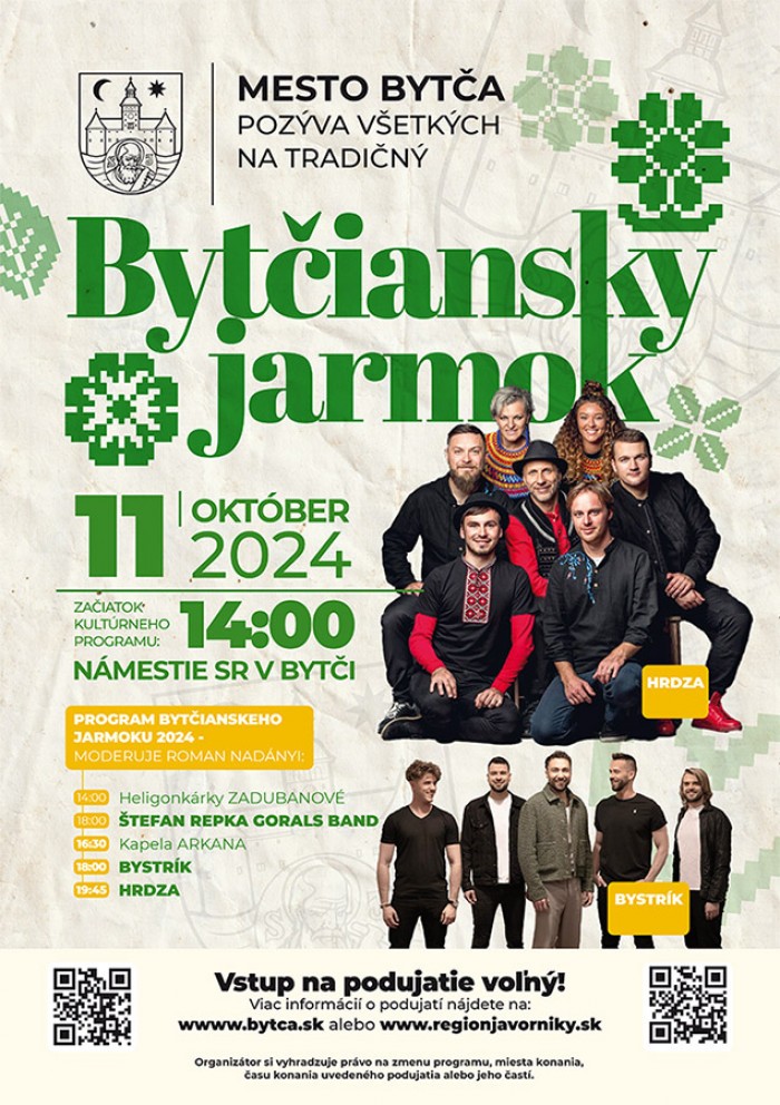 bytca bytciansky jarmok 2024 poster novy termin a