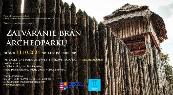 Zatvaranie bran archeoparku