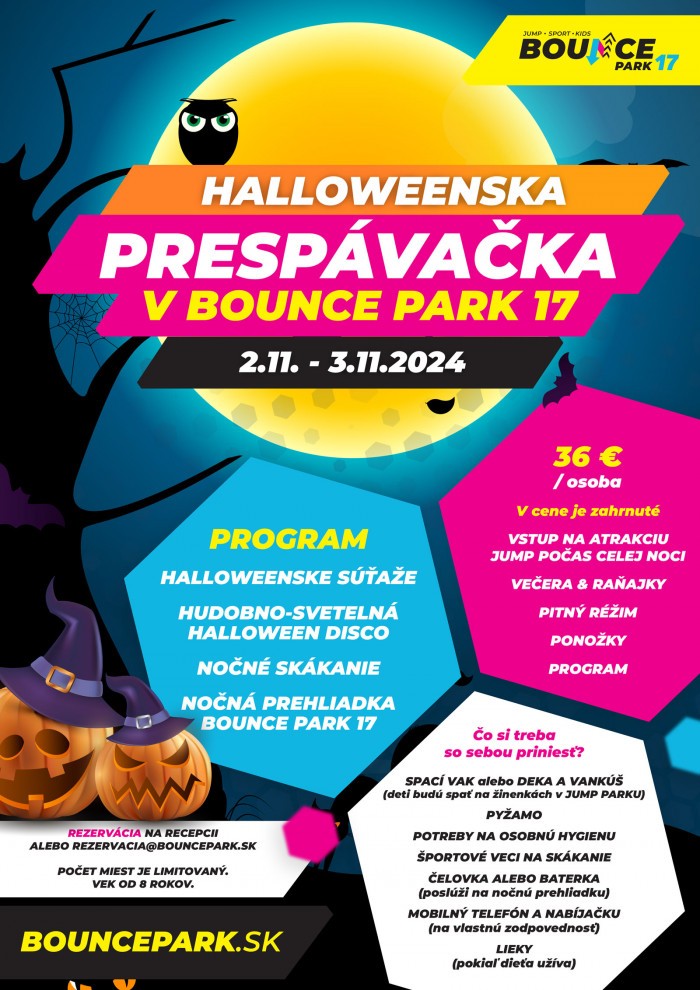 prespavacka halloween