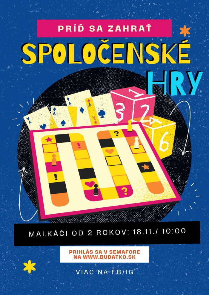 spolocenske hry plagat