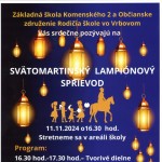 Svaetomartinsky lampionovy sprievod vrbove