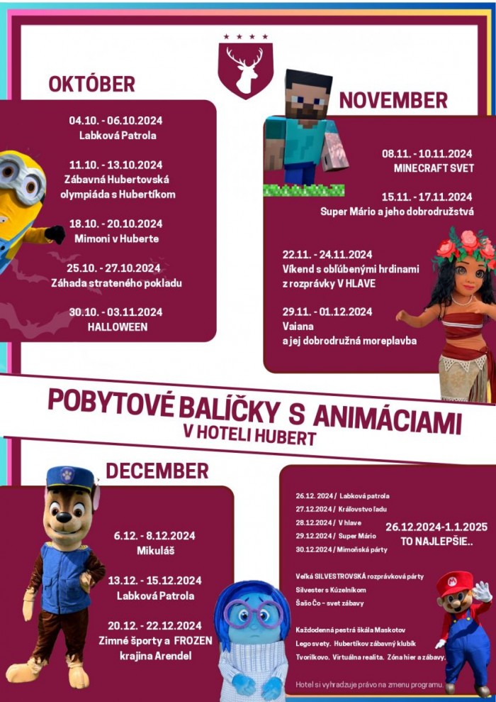 animacie OKTOBER DECEMBER