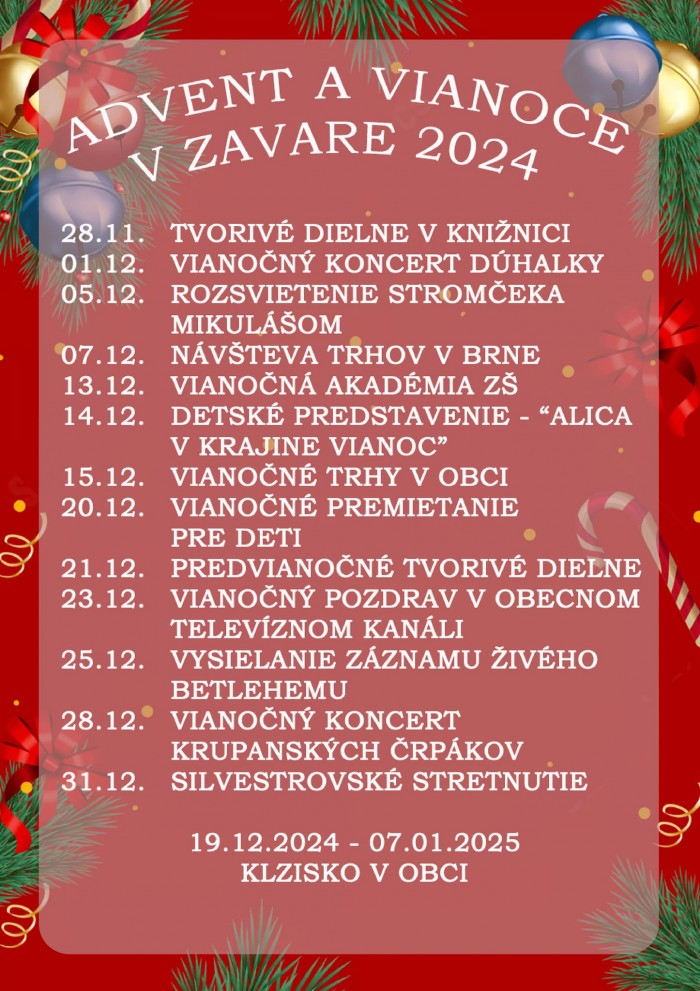 advent vianoce zavar24