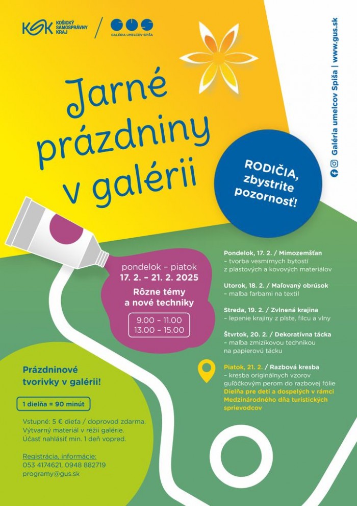 l 2025 gus jarne prazdniny poster