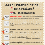 Jarne prazdniny Hrad Saris