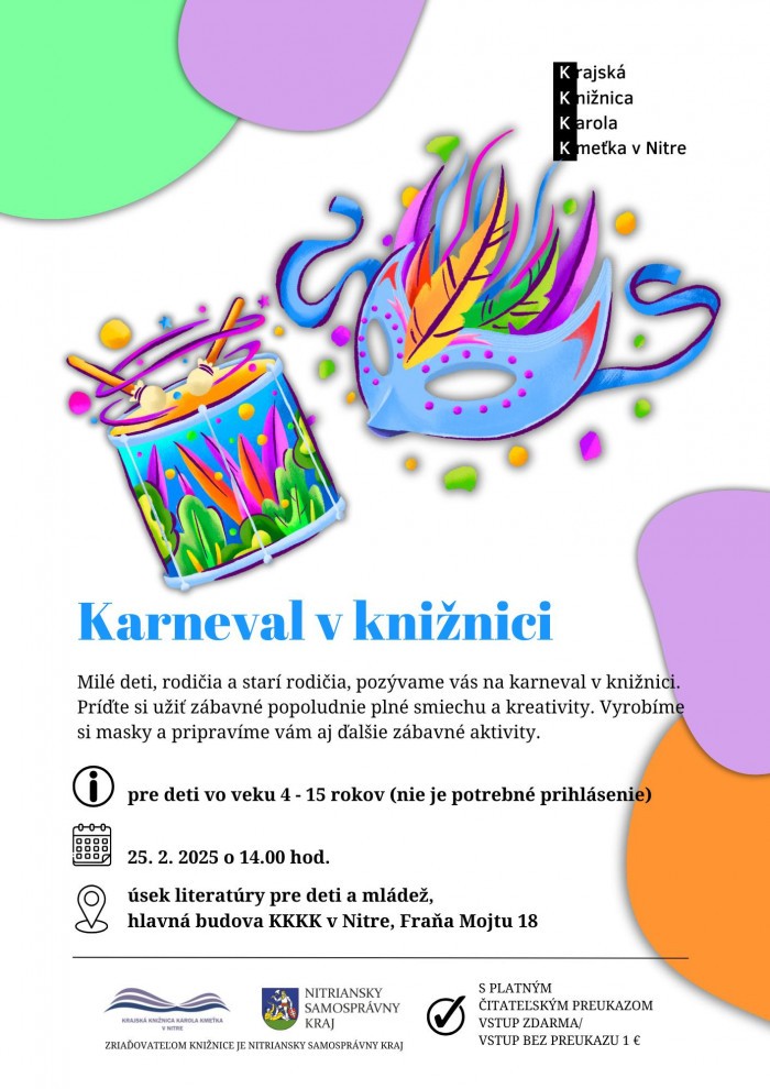 karneval v kniznici