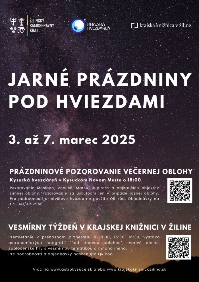 jarne prazdniny pod hviezdami plagat